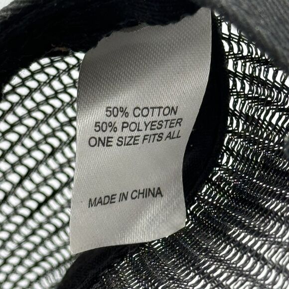 Distressed Ariat Brown Black Baseball Truckers Mesh Hat Adjustable Strap Western - Picture 11 of 12